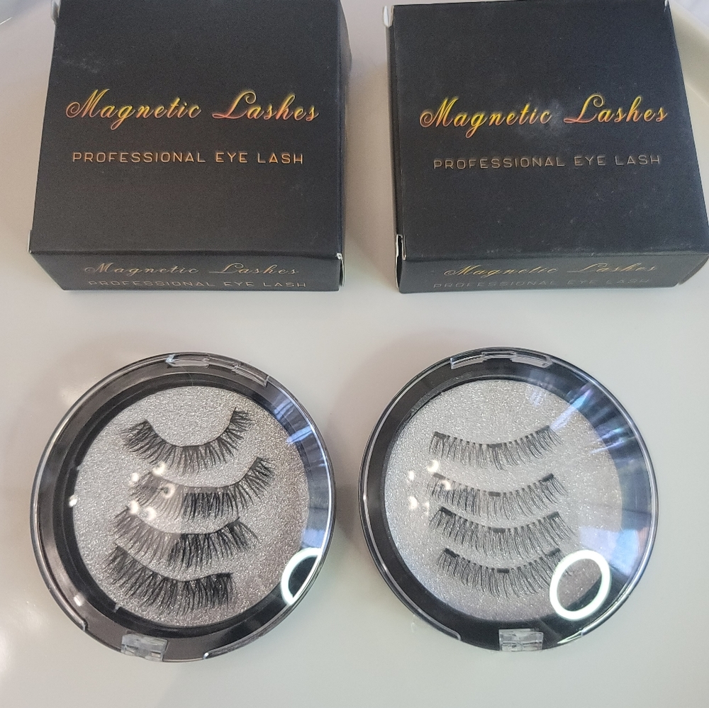 Set of 2 pairs of magnetic lashes